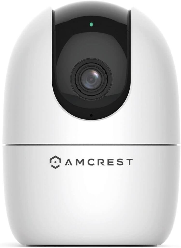 Amcrest 1080P WiFi Camera Indoor, Nanny Cam, Dog Camera, Sound  Baby Monitor, Human  Pet Detection, Motion-Tracking, w/ 2-Way Audio, Phone App, Pan/Tilt Wireless IP Camera, Night Vision (Renewed)