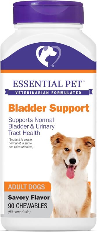 Essential Pet Products Bladder Support for Normal Bladder  Urinary Tract Health in Dogs