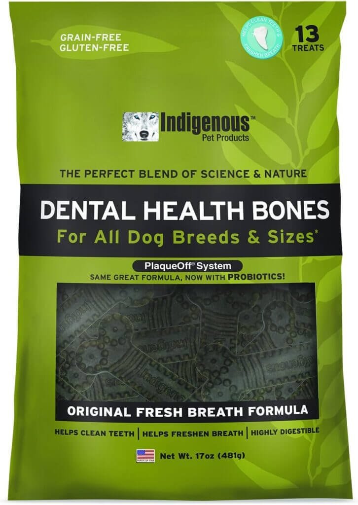 Indigenous Dental Health Bones Original Fresh Breath Flavor