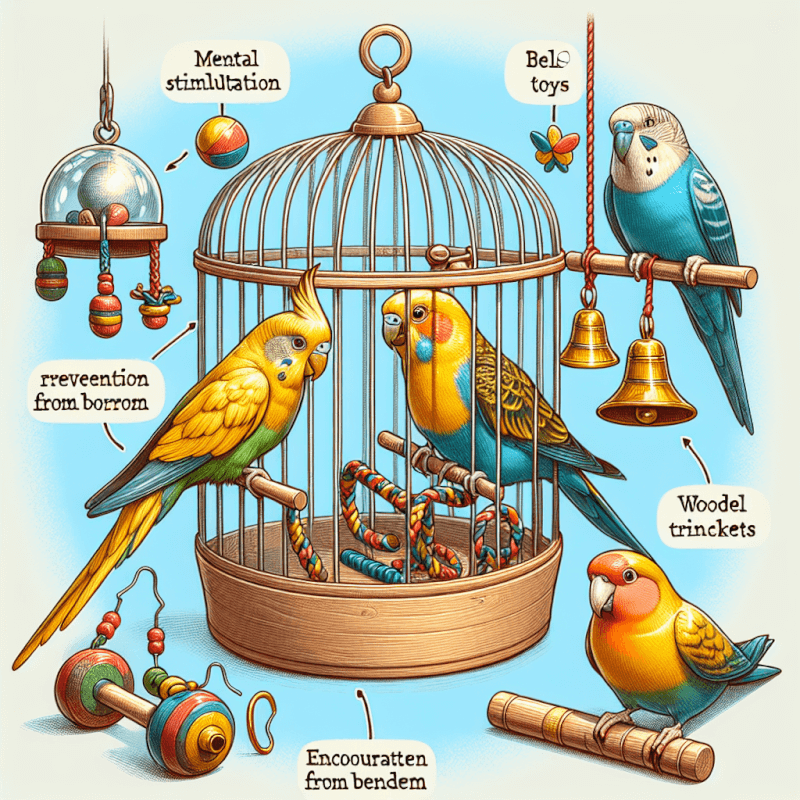 Do Birds Need Toys In Their Cages?