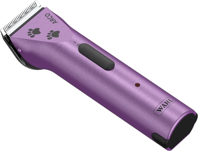 WAHL Professional Animal Arco Pet, Dog, Cat, and Horse Cordless Clipper Kit, Purple (8786-1001)
