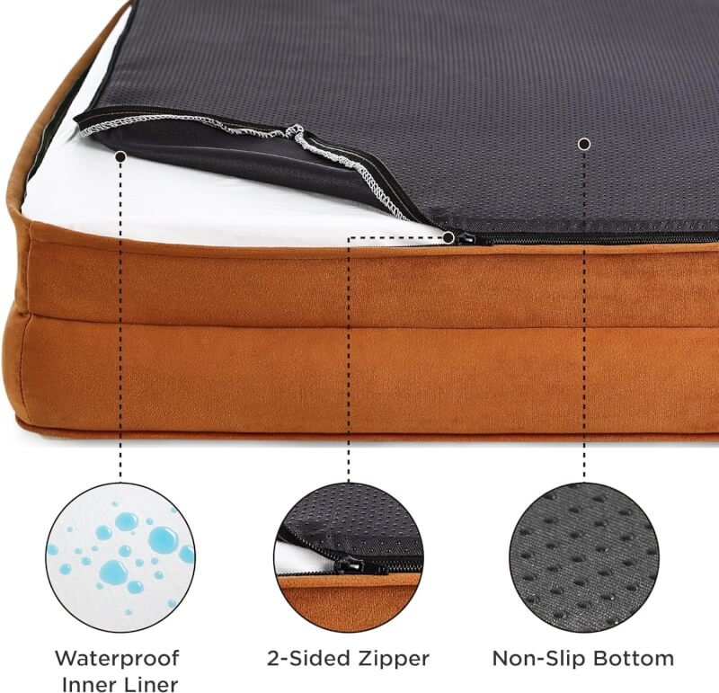 bedsure orthopedic dog bed review