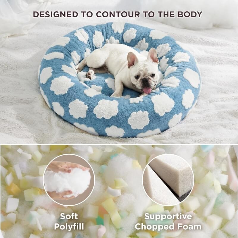 lesure donut small dog bed review