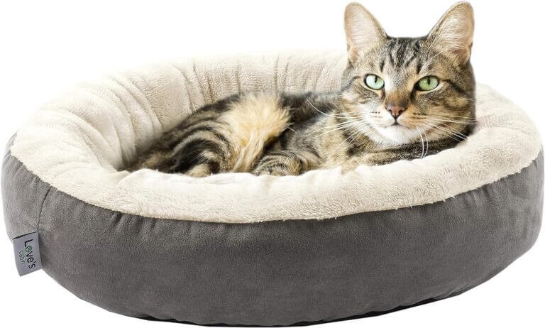 loves cabin round donut cat and dog cushion bed review
