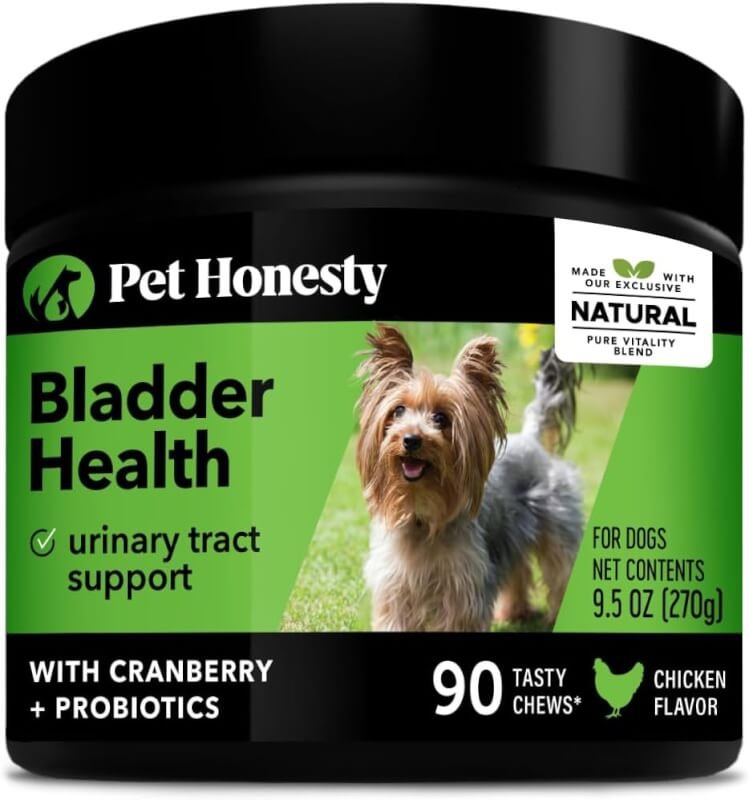 pet honesty bladder health cranberry supplement for dogs review