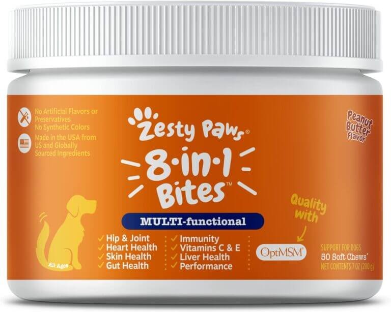 zesty paws multifunctional supplements for dogs review
