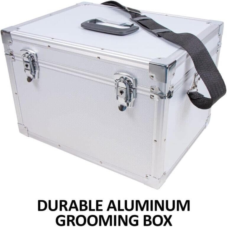 dura tech locking aluminum grooming box review