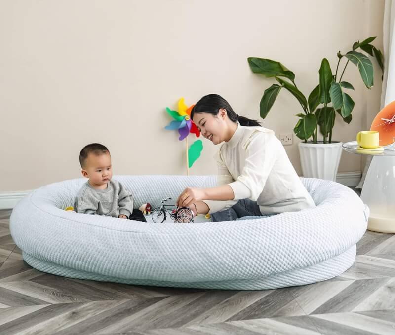 giant dog bed with matching blanket review